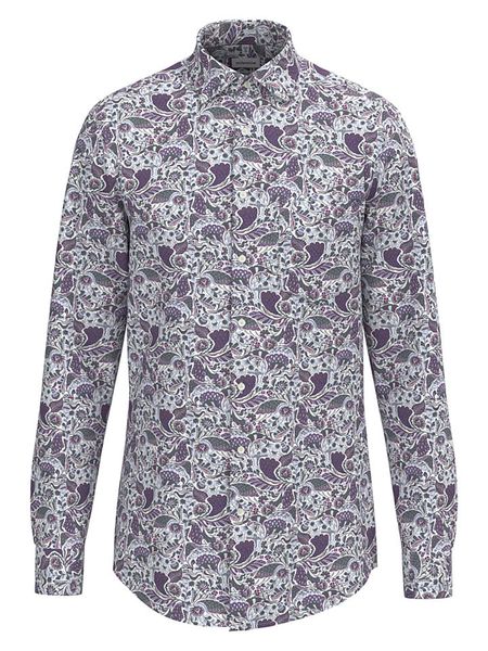 Seidensticker Koszula - Regular fit - ze wzorem rozmiar: 41. Koszule męskie Seidensticker, bez wzorów, z bawełny, bez kołnierzyka, bez ramiączek. Za 155.15 zł.