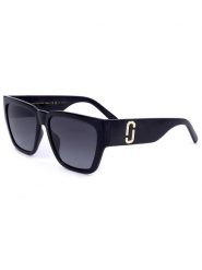 Marc Jacobs Damskie okulary przeciwsłoneczne w kolorze granatowo-czarnym rozmiar: 57. Czarne okulary przeciwsłoneczne damskie MARC JACOBS. Za 362.71 zł.