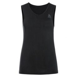 Koszulka tech. damska Odlo BL TOP v-neck singlet PERFORMANCE X-LIGH. Czarne bielizna termoaktywna damska Odlo, bez wzorów. Za 199.99 zł.