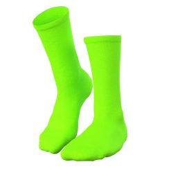 Sportowe skarpety do kolarstwa - neon zielony. Zielone skarpetki damskie C-LAB, bez wzorów. Za 75.00 zł.