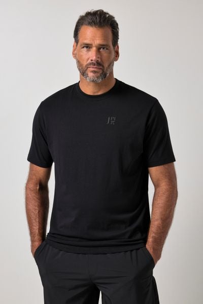 Męska T-shirt FLEXNAMIC® fitness nadruk na plecach do rozm. 7 XL. Czarne t-shirty męskie JAY-PI, m, bez wzorów, z bawełny, bez kołnierzyka. Za 139.99 zł.