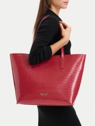 Nine West Torebka CEO-GENTLE GLAM-LDA9920 Czerwony. Czerwone torebki klasyczne damskie Nine West, bez wzorów, ze skóry, bez dodatków. Za 279.99 zł.