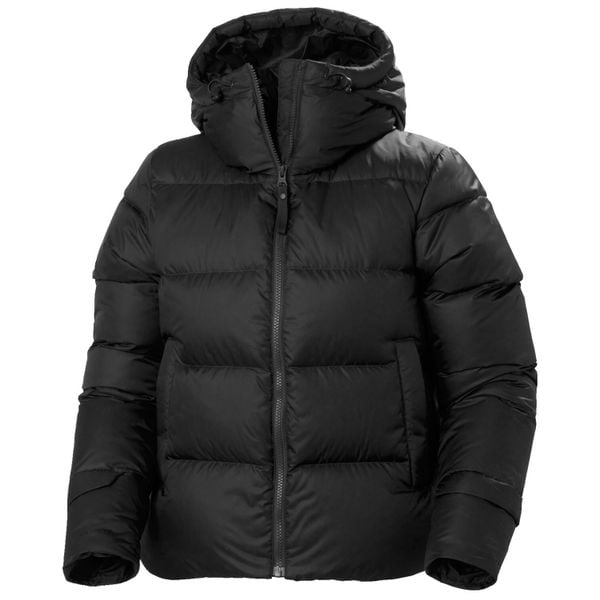 Damska kurtka puchowa Helly Hansen Essence. Czarne kurtki damskie Helly Hansen, bez wzorów, z puchu, bez kaptura. Za 1,095.05 zł.