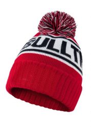 Czapka męska Pitbull zimowa Fleming II. Czerwone czapki męskie PITBULL, na zimę, bez wzorów, z dzianiny. Za 59.00 zł.