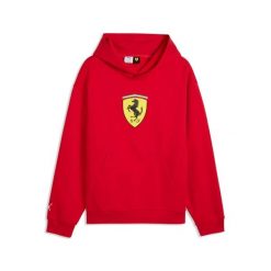 Ferrari Bluza z kapturem. Czerwone bluzy z kapturem męskie Puma, xs, z polaru. Za 349.50 zł.