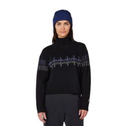 Sweter golf z wzorem dla kobiet Rossignol. Niebieskie golfy damskie Rossignol, xl, bez wzorów, z bawełny, bez ramiączek. Za 718.95 zł.