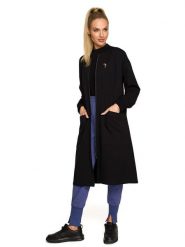 Made of emotion Bluza w kolorze czarnym rozmiar: S. Czarne bluzy bez kaptura damskie Made Of Emotion, s. Za 191.42 zł.