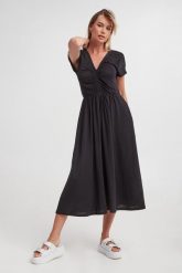 Sukienka maxi Demetra MAX MARA LEISURE. Sukienki damskie Max Mara Leisure, xs, bez wzorów, bez kołnierzyka, bez ramiączek, maxi. W wyprzedaży za 727.44 zł.