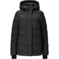 Kurtka narciarska damska Whistler Cheno W-PRO 10000. Czarne kurtki damskie WHISTLER, bez wzorów, bez kaptura, narciarskie. Za 589.99 zł.