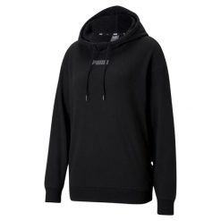 Bluza damska Puma Modern Basics. Czarne bluzy z kapturem damskie Puma, l, z bawełny. Za 247.95 zł.