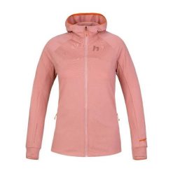 Bluza damska z kapturem Hannah Eli. Czerwone bluzy z kapturem damskie Hannah, z materiału. Za 224.39 zł.