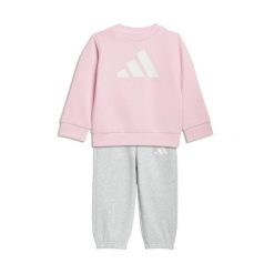 Zestaw bluza i spodnie dresowe niemowlęce adidas. Białe bluzy i bluzki niemowlęce Adidas, bez wzorów, z dresówki, bez ramiączek, bez kaptura. Za 174.90 zł.