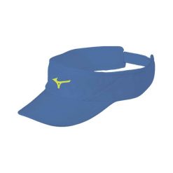 Czapka przeciwsłoneczna Mizuno Drylite Niebieska. Niebieskie czapki męskie Mizuno, bez wzorów, sportowe. Za 94.99 zł.