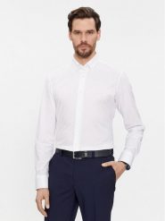 Boss Koszula 50469378 Biały Regular Fit. Białe koszule męskie Boss, m, bez wzorów, z syntetyku, bez kołnierzyka, bez ramiączek. Za 269.99 zł.