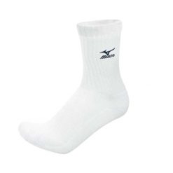 Męskie Skarpety Do Siatkówki Skarpety. Białe skarpetki męskie Mizuno, bez wzorów. Za 53.99 zł.