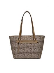DKNY Torebka Bryant R43AFE20 Brązowy. Brązowe torebki klasyczne damskie DKNY, bez wzorów, ze skóry, bez dodatków. Za 699.99 zł.