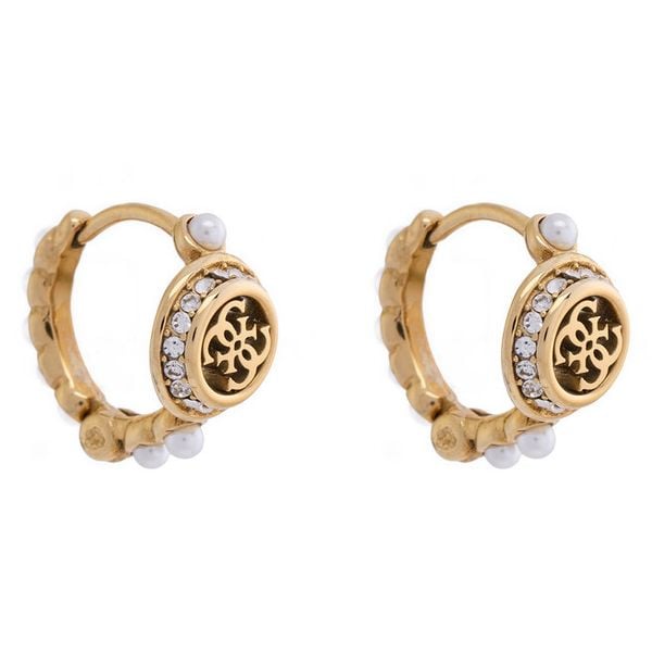 Kolczyki Guess. Żółte kolczyki damskie Guess, złote. Za 269.99 zł.