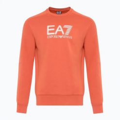 Bluza męska EA7 Emporio Armani Train Visibility T-Top. Brązowe bluzy bez kaptura męskie EA7 Emporio Armani, m, z bawełny. Za 369.99 zł.