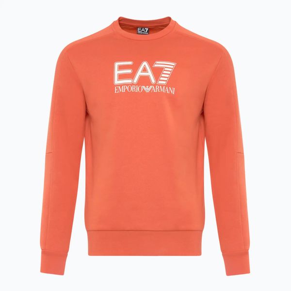 Bluza męska EA7 Emporio Armani Train Visibility T-Top. Brązowe bluzy bez kaptura męskie EA7 Emporio Armani, m, z bawełny. Za 369.99 zł.