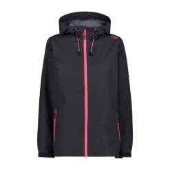 Kurtka przeciwdeszczowa damska z kapturem CMP. Brązowe kurtki damskie CMP, xl, z kapturem. Za 281.99 zł.