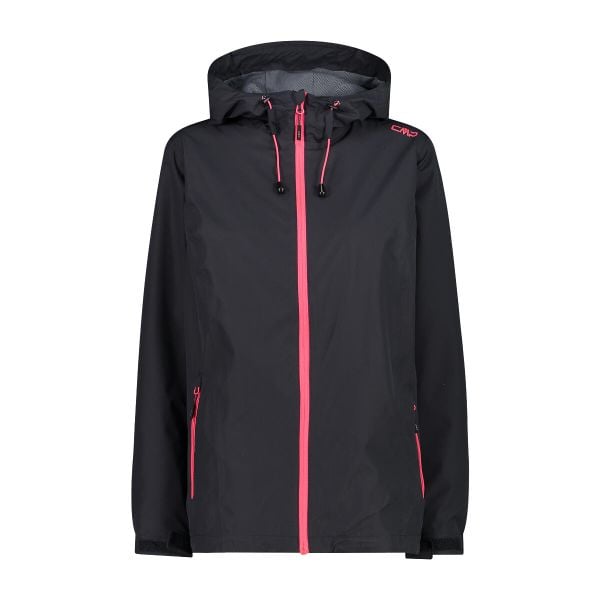 Kurtka przeciwdeszczowa damska z kapturem CMP. Brązowe kurtki damskie CMP, xl, z kapturem. Za 281.99 zł.