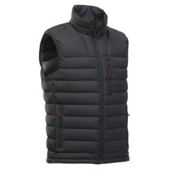 Kamizelka trekkingowa męska puchowa Forclaz MT500. Brązowe kamizelki męskie FORCLAZ, l, z materiału. Za 279.99 zł.