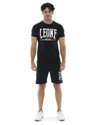 Komplet męski Leone 1947 Apparel Basic koszulka i szorty. Białe szorty męskie LEONE 1947 APPAREL, m, z bawełny, na fitness i siłownię. Za 248.39 zł.
