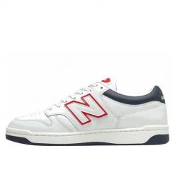 Buty do chodzenia męskie New Balance 480. Białe buty sportowe na co dzień męskie New Balance, bez zapięcia, trekkingowe. Za 435.99 zł.