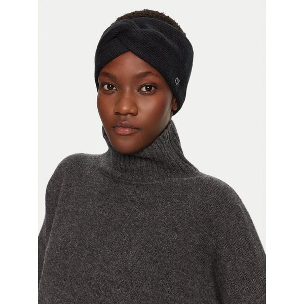 Zestaw czapka i opaska Calvin Klein. Czarne czapki zimowe damskie CALVIN KLEIN. Za 369.99 zł.