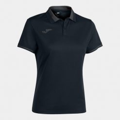 Koszulka polo tenisowa damska Joma Championship VI. Brązowe bluzki damskie Joma, l, bez wzorów, sportowe, bez kołnierzyka, bez ramiączek. W wyprzedaży za 76.00 zł.