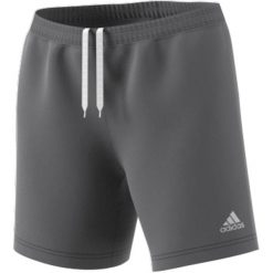 Spodenki damskie adidas Entrada 22. Szare szorty damskie Adidas, bez wzorów, z poliesteru, sportowe. Za 53.00 zł.