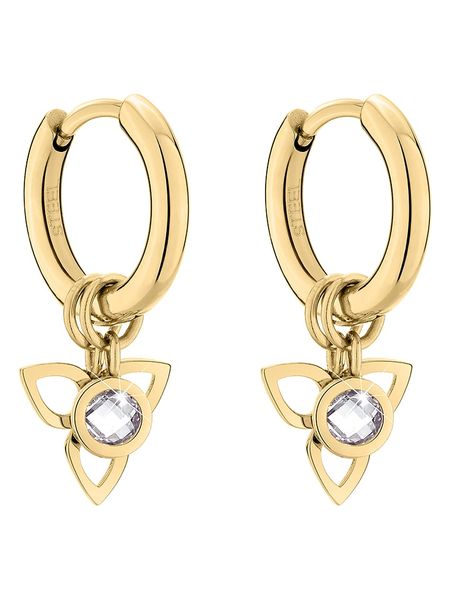 Tamaris Kolczyki z cyrkoniami rozmiar: onesize. Kolczyki damskie Tamaris, z cyrkonią, ze stali. Za 121.99 zł.