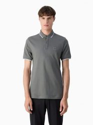 Hugo Boss Underwear Koszulka polo w kolorze szarym rozmiar: M. Szare koszulki polo męskie Hugo Boss Underwear, m, z aplikacjami, z bawełny, bez ramiączek. Za 243.84 zł.