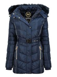Maison Montaigne Kurtka pikowana "Beckmai" w kolorze granatowym rozmiar: XL. Niebieskie kurtki damskie Maison Montaigne, xl, bez wzorów, z tkaniny, bez kaptura. Za 217.99 zł.