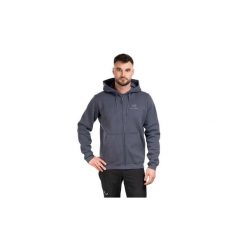 Bluza trekkingowa męska Emblem Fleece Full Zip Hoody. Szare bluzy bez kaptura męskie Arc'teryx, m, z polaru. Za 749.99 zł.