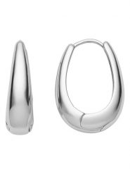 U.S. Polo Assn. Kolczyki-kreole rozmiar: onesize. Szare kolczyki damskie U.S. Polo Assn., metalowe. Za 113.10 zł.