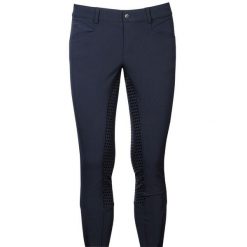 Damskie spodnie z pełnym lejem Harry's Horse Liciano. Niebieskie spodnie materiałowe damskie HARRYS HORSE, bez wzorów, sportowe. Za 398.50 zł.