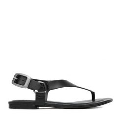 Sandały G-Star Raw. Czarne sandały damskie G-Star Raw, bez wzorów, bez obcasa, na płaskiej podeszwie. Za 279.99 zł.