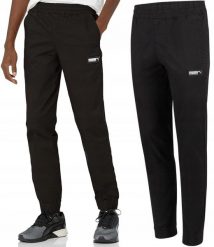 Spodnie męskie sportowe Puma Fusion Pants. Czarne spodnie sportowe męskie Puma, z bawełny. Za 119.00 zł.
