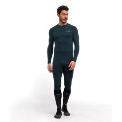 Koszulka z długim rękawem Falke Wool-Tech. Zielone koszulki męskie z długim rękawem Falke, m. Za 486.00 zł.