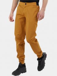 Spodnie sportowe męskie Fundango Python Climbing. Żółte spodnie sportowe męskie Fundango, z bawełny. Za 399.00 zł.