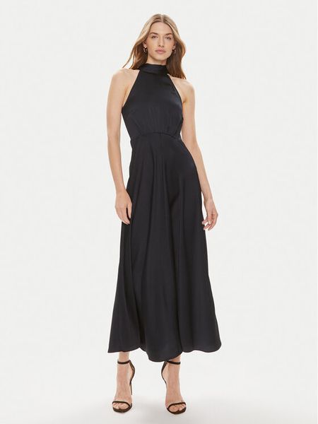 Samsøe Samsøe Sukienka koktajlowa Rheo F20500071 Granatowy Slim Fit. Niebieskie sukienki damskie Samsoe & Samsoe, s, bez wzorów, z syntetyku, wizytowe, bez kołnierzyka, bez ramiączek. Za 699.99 zł.
