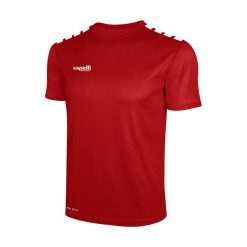 Koszulka piłkarska męska Cappelli Cs One Adult Jersey SS. Białe t-shirty sportowe męskie CAPELLI SPORT, m, z jersey, bez ramiączek, do piłki nożnej. Za 47.99 zł.