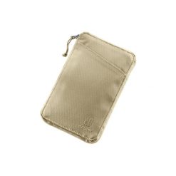 Portfel turystyczny Deuter Travel Wallet - desert. Brązowe portfele damskie Deuter, bez wzorów. Za 161.99 zł.