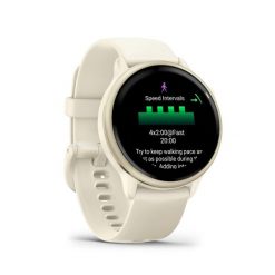 Second Life - Zegarek smartwatch Garmin vívoactive 6 Gold - Stan Doskonały. Białe zegarki męskie GARMIN. Za 1,169.09 zł.