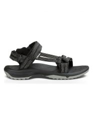 Teva Sandały trekkingowe "Terra Fi Lite" w kolorze czarnym rozmiar: 37. Czarne obuwie trekkingowe damskie Teva, bez wzorów, bez obcasa, na płaskiej podeszwie. Za 198.10 zł.