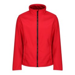 Męska Kurtka Soft Shell Ablaze Printable. Czarne kurtki męskie Regatta, l, bez wzorów, sportowe, bez kaptura. Za 101.99 zł.