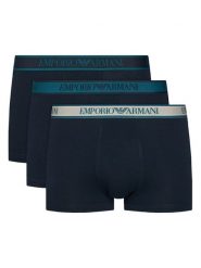 Emporio Armani Underwear Komplet bokserek EM000259 AF25019 MB147 Granatowy. Niebieskie bokserki męskie Emporio Armani Underwear, bez wzorów, z bawełny. Za 249.99 zł.