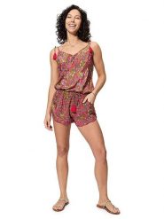 Ipanima Kombinezon w kolorze różowym ze wzorem rozmiar: 38/40. Różowe kombinezony damskie Ipanima, bez wzorów, bez kołnierzyka, bez ramiączek. Za 65.99 zł.
