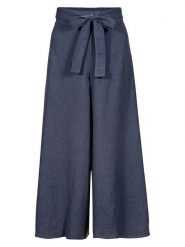 Herrlicher Spodnie "Nelanie" w kolorze szaroniebieskim rozmiar: M. Niebieskie spodnie materiałowe damskie Herrlicher, bez wzorów, z materiału, z podwyższonym stanem. Za 195.99 zł.